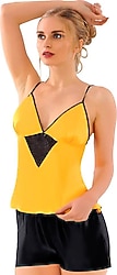 Sistina 291 Saten Babydoll Şortlu Takım