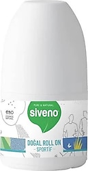 Siveno %100 Doğal Sportif 50 ml Roll-On Deodorant