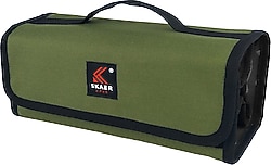 Skaer Apex X-Case 4 Bölmeli Haki Kalemlik