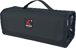 Skaer Apex X-Case 4 Bölmeli Siyah Kalemlik