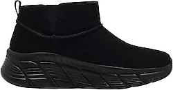 Skechers Bobs B Flex Hi 117390-BBK Siyah Kadın Süet Bot
