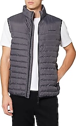 Skechers Essential S202174-040 Koyu Gri Erkek Şişme Yelek