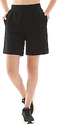 Skechers Essential S2510035-001 Siyah Kadın Şort
