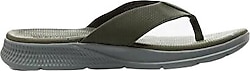 Skechers Go Consistent Sandal Synthwave 229035-OLV Haki Erkek Parmak Arası Terlik