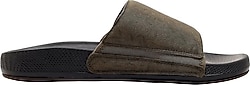 Skechers Hyper Slide Topographic 229137-OLBK Haki Erkek Terlik