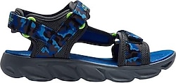 Skechers Hypno Splash Sun Breaks 400077L-BLLM Işıklı Mavi Çocuk Sandalet