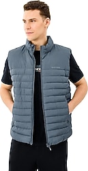 Skechers Outerwear Lining Padded S242212-3998 Gri Erkek Şişme Yelek