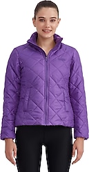 Skechers Outerwear Padded S232174-499 Mor Kadın Şişme Mont
