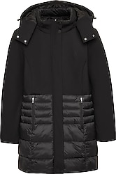Skechers Outerwear Padded S242032 Kapüşonlu Kadın Mont