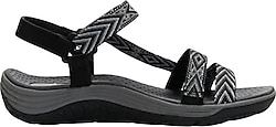 Skechers Reggae Cup 163126-BKW Siyah Kadın Sandalet