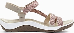 Skechers Reggae Cup 163126-NTBG Bej Kadın Sandalet