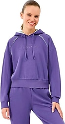 Skechers S2520228 Kapüşonlu Kadın Sweatshirt