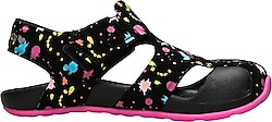 Skechers Side Wave Pembe-Siyah Çocuk Sandalet