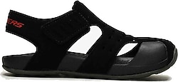 Skechers Side Wave Siyah Çocuk Sandalet