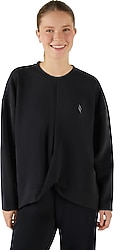 Skechers Soft Touch S242152 Bisiklet Yaka Kadın Sweatshirt