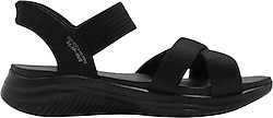 Skechers Ultra Flex 3.0 Never Better 119975-BBK Siyah Kadın Sandalet