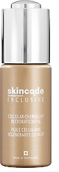Skincode Exclusive Cellular Overnight Restoration Oil Cilt Onarıcı Gece Yağı 30 ml
