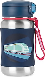 Skip Hop Spark Style Tren 350 ml Pipetli Paslanmaz Çelik Suluk