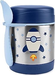 Skip Hop Spark Style Roket Paslanmaz Çelik Termos 325 ml