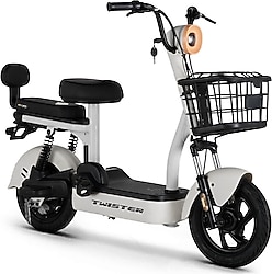Skyjet Twister 249 W Elektrikli Motosiklet Beyaz