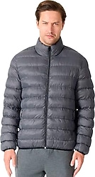 Slazenger Braum Koyu Gri Erkek Şişme Mont
