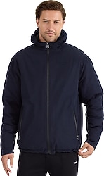 Slazenger Brelis ST25JE050 Kapüşonlu Çift Taraflı Erkek Mont