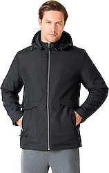 Slazenger Gravel Kapüşonlu Erkek Mont