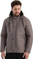 Slazenger Heaven Kapüşonlu Erkek Mont
