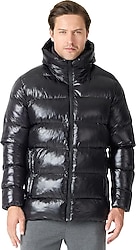 Slazenger Hoot Kapüşonlu Erkek Şişme Mont