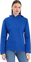 Slazenger Kathy IN Kapüşonlu Saks Mavi Kadın Sweatshirt