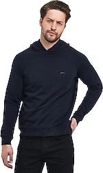 Slazenger Kicker IN Kapüşonlu Erkek Sweatshirt