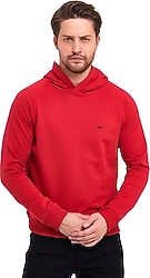 Slazenger Kicker IN Kapüşonlu Kırmızı Erkek Sweatshirt