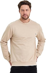 Slazenger Koral IN Bej Erkek Sweatshirt
