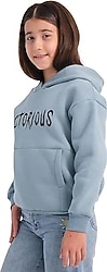 Slazenger Lexus Kapüşonlu Mavi Çocuk Sweatshirt
