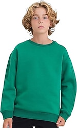 Slazenger Logan Yeşil Çocuk Sweatshirt
