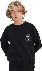 Slazenger Lone Siyah Çocuk Sweatshirt