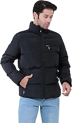 Slazenger Naldo ST22JE022 Erkek Şişme Mont