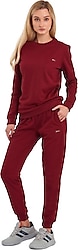 Slazenger Olinda Bordo Kadın Eşofman Takımı