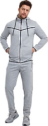 Slazenger Orka Gri Erkek Eşofman Takımı