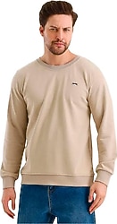 Slazenger Orvar IN Bej Erkek Sweatshirt