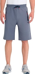 Slazenger Osaku I Koyu Gri Erkek Şort