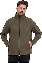 Slazenger Rapido ST23JE037 Erkek Softshell Mont