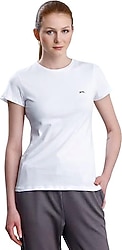 Slazenger Reto Kısa Kollu Bisiklet Yaka Kadın Tişört