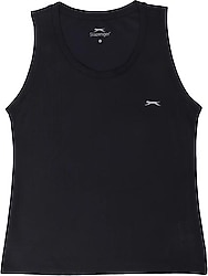 Slazenger Roz Sıfır Kol Bisiklet Yaka Kadın Tişört