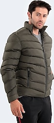 Slazenger Head ST21JE001-800 Haki Erkek Mont