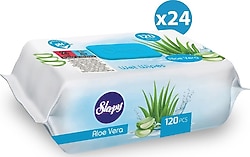 Sleepy Aloe Vera 120 Yaprak 24'lü Paket Islak Mendil