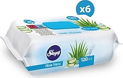Sleepy Aloe Vera 120 Yaprak 6'lı Paket Islak Mendil