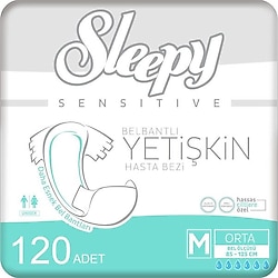 Sleepy Belbantlı Orta Boy M 30'lu 4 Adet Hasta Bezi