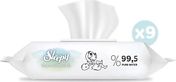 Sleepy Bio Natural 40 Yaprak 9'lu Paket Islak Mendil