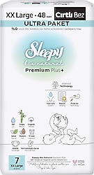 Sleepy Bio Natural 7 Numara XX Large 48'li Bebek Bezi